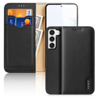 Dux Ducis Hivo case Samsung Galaxy S23+ flip case wallet stand RFID blocker black