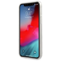 Mercedes AMG Electroplate Vertical case for iPhone 12 / iPhone 12 Pro - transparent