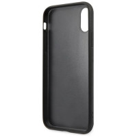 Karl Lagerfeld Saffiano Karl&Choupette Head case for iPhone X/XS - black