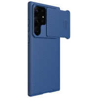 Nillkin CamShield S Case Samsung Galaxy S23 Ultra Armored Cover Camera Protector Blue
