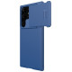 Nillkin CamShield S Case Samsung Galaxy S23 Ultra Armored Cover Camera Protector Blue