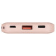 Uniq Powerbank Uniq Fuele mini 8000mAh USB-C 18W PD - pink