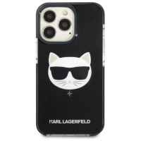 Karl Lagerfeld KLHCP13LTPECK iPhone 13 Pro / 13 6.1" hardcase black/black Choupette Head