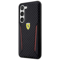 Ferrari FEHCS23MNPYK S23+ S916 black/black hardcase Carbon Contrast Edges