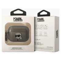 Karl Lagerfeld KKLAP2HNIKTCK Airpods Pro 2 cover black/black Ikonik Karl Lagerfeld