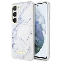 Guess GUHCS23MPCUMAH S23+ S916 white/white hardcase Marble
