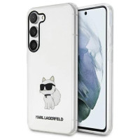 Karl Lagerfeld KLHCS23SHNCHTCT S23 S911 transparent hardcase Ikonik Choupette