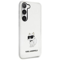 Karl Lagerfeld KLHCS23SHNCHTCT S23 S911 transparent hardcase Ikonik Choupette
