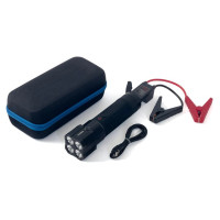 Choetech Jump Starter with Powerbank 8000mAh - LED Flashlight (TC0016) - Black