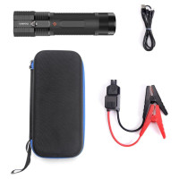 Choetech Jump Starter with Powerbank 8000mAh - LED Flashlight (TC0016) - Black