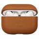 Uniq Terra Genuine Leather case for AirPods Pro 2 - brown