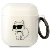 Karl Lagerfeld KLA2HNCHTCT Airpods 1/2 cover transparent Ikonik Choupette