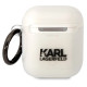Karl Lagerfeld KLA2HNCHTCT Airpods 1/2 cover transparent Ikonik Choupette