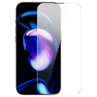 Baseus Full Screen Tempered Glass for iPhone 14 Pro with Speaker Cover 0.4mm + Mounting Kit