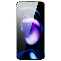 Baseus Full Screen Tempered Glass for iPhone 14 Pro with Speaker Cover 0.4mm + Mounting Kit