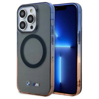 BMW Case BMW BMHMP14LHTGE iPhone 14 Pro 6.1" grey/grey hardcase Gradient Bumper MagSafe