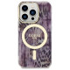 Guess GUHMP14LHLEOPWP iPhone 14 Pro 6.1" pink/pink hardcase Leopard MagSafe