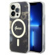 Guess GUHMP14LHTMRSK iPhone 14 Pro 6.1" black/black hardcase Golden Marble MagSafe