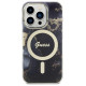 Guess GUHMP14LHTMRSK iPhone 14 Pro 6.1" black/black hardcase Golden Marble MagSafe