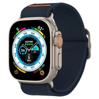 Spigen Fit Lite Ultra Strap for Apple Watch 4/5/6/7/8/9/SE/Ultra (42/44/45/49 mm) - Navy Blue