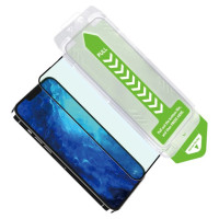 Wozinsky 9H tempered glass with mounting frame for iPhone 15 Plus Wozinsky Premium Glass - black