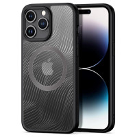 Dux Ducis Armored case for iPhone 15 Pro Max with MagSafe Dux Ducis Aimo Mag - black