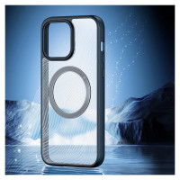 Dux Ducis Armored case for iPhone 15 Pro Max with MagSafe Dux Ducis Aimo Mag - black