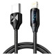 Wozinsky WUCLC1 Lightning - USB-C cable 36W 480Mb/s 1m - black