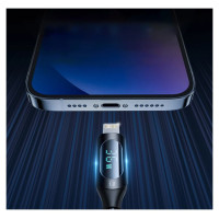 Wozinsky WUCLC1 Lightning - USB-C cable 36W 480Mb/s 1m - black