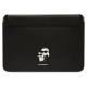Karl Lagerfeld Saffiano Karl&Choupette case for a 14" laptop - black