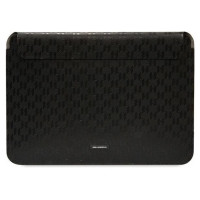 Karl Lagerfeld Saffiano Plaque case for a 14" laptop - black