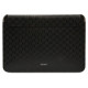 Karl Lagerfeld Saffiano Plaque case for a 14" laptop - black