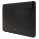 Karl Lagerfeld Saffiano Plaque case for a 14" laptop - black