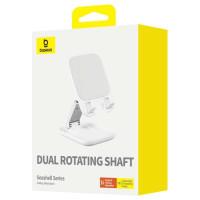 Baseus BS-HP009 Seashell Series foldable tablet stand - white