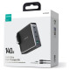 Joyroom GaN charger UK Joyroom JR-TCG05UK 140W 3x USB-C USB-A + USB-C / USB-C cable 240W 1.2m