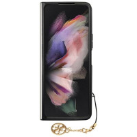 Guess GUHCZFD5GF4GBR F946 Z Fold5 brown/brown hardcase 4G Charms Collection