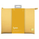 Uniq Lyon Waterproof RPET case for a 14" laptop - yellow