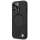 BMW BMHMP14LSILBK2 case for iPhone 14 Pro - black Signature Liquid Silicone MagSafe