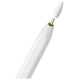 Baseus Smooth Writing 2 stylus with active tip for iPad + USB-A - Lightning cable and replaceable tip - white