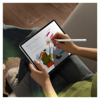 Baseus Smooth Writing 2 stylus with active tip for iPad + USB-A - Lightning cable and replaceable tip - white