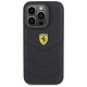 Ferrari Quilted Metal Logo case for iPhone 15 Pro - black