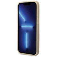 Guess GUHCP13LHG4SGD case for iPhone 13 Pro / 13 - gold Glitter Script Big 4G