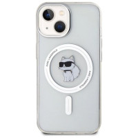 Karl Lagerfeld IML Choupette MagSafe case for iPhone 15 - transparent