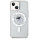 Karl Lagerfeld IML Choupette MagSafe case for iPhone 15 - transparent
