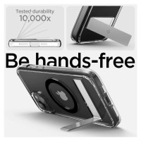Spigen Ultra Hybrid S MagSafe Case with Stand for iPhone 15 - Black