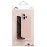 Uniq Lino Hue Magclick Charging case for iPhone 15 Pro Max - pink