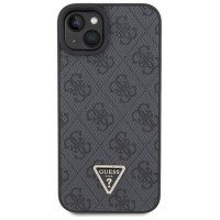 Guess GUHCP15MP4TDSCPK iPhone 15 Plus 6.7" black/black hardcase Crossbody 4G Metal Logo