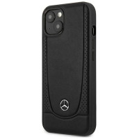 Mercedes MEHCP15MARMBK iPhone 15 Plus 6.7" black/black hardcase Leather Urban