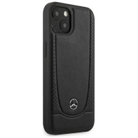 Mercedes MEHCP15MARMBK iPhone 15 Plus 6.7" black/black hardcase Leather Urban