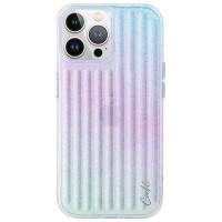 Uniq Coehl Linear case for iPhone 15 Pro - pink and blue